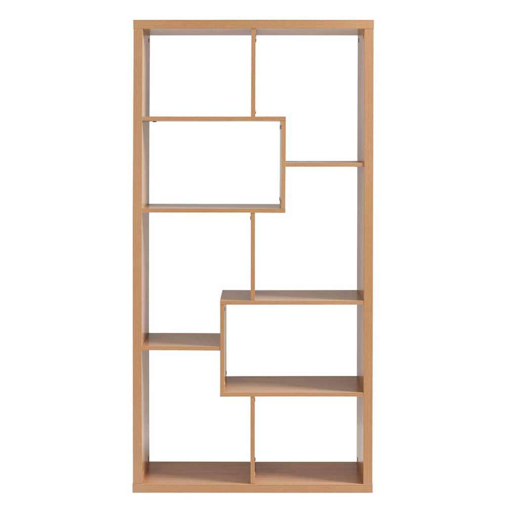 Design  Bücherregal in Buchefarben 180 cm hoch
