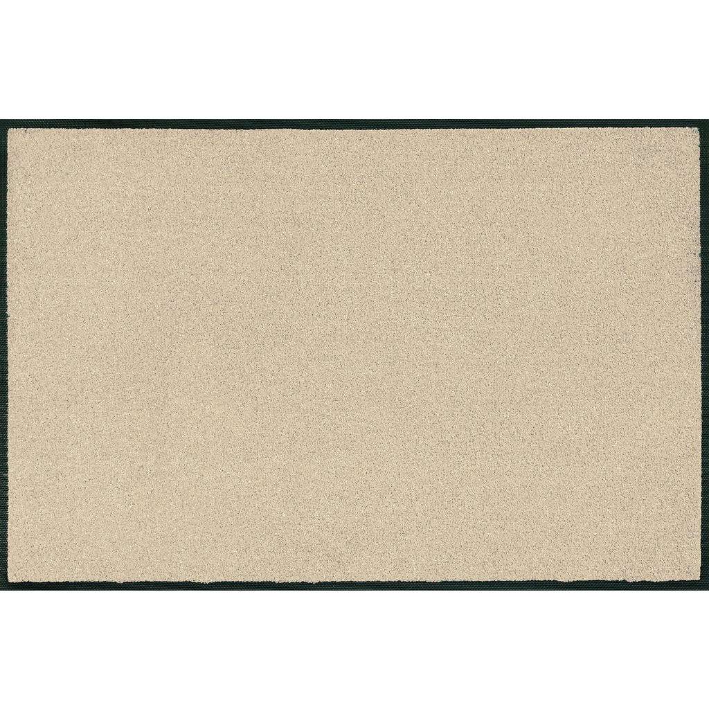 FUßMATTE 75/120 cm Uni Champagner