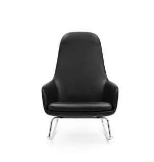 Normann Copenhagen - Era Schaukelsessel hoch - Leder Tango 41599 - indoor