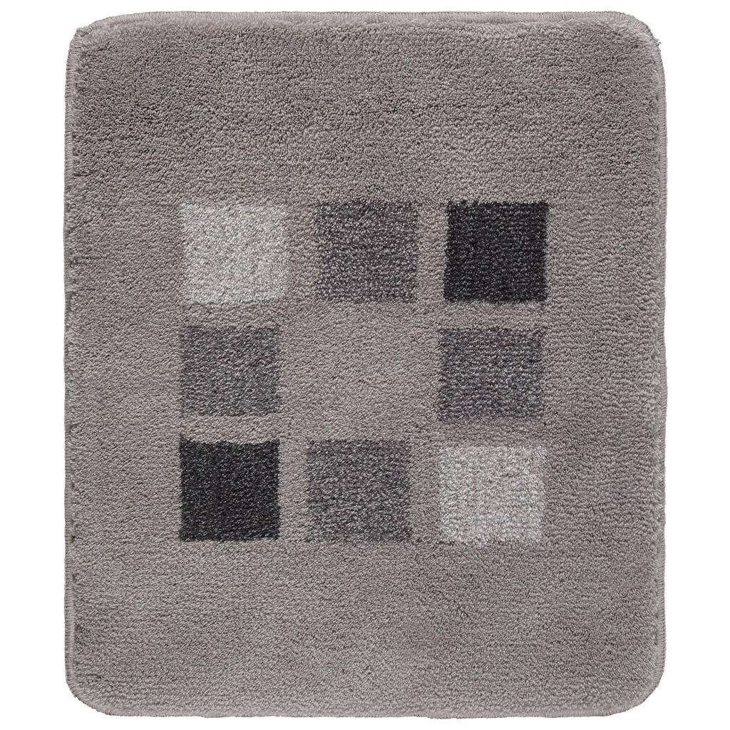 BADTEPPICH Silberfarben 50/60 cm