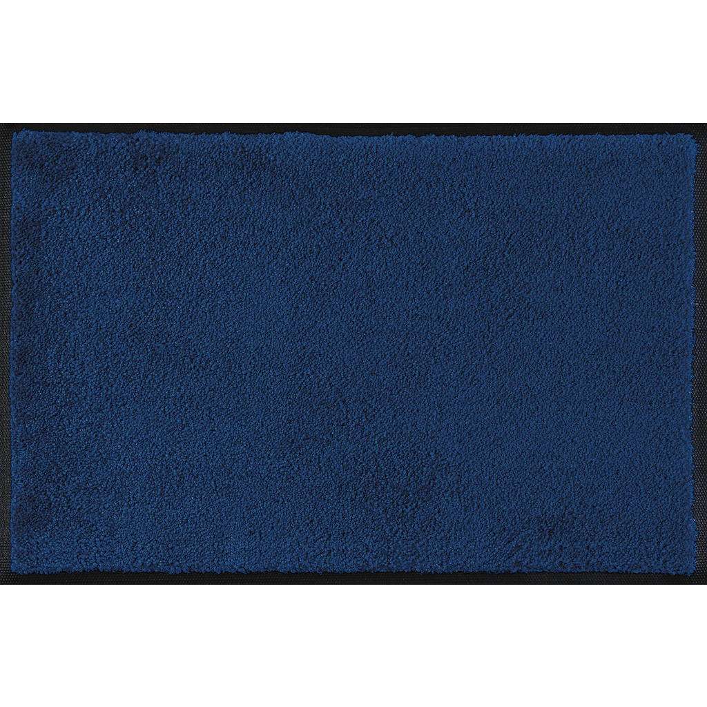FUßMATTE 120/180 cm Uni Blau