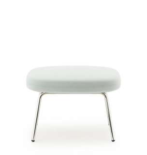 Normann Copenhagen - Era Hocker mit Stahlgestell - Stoff Fame 67068 - Chrom - indoor