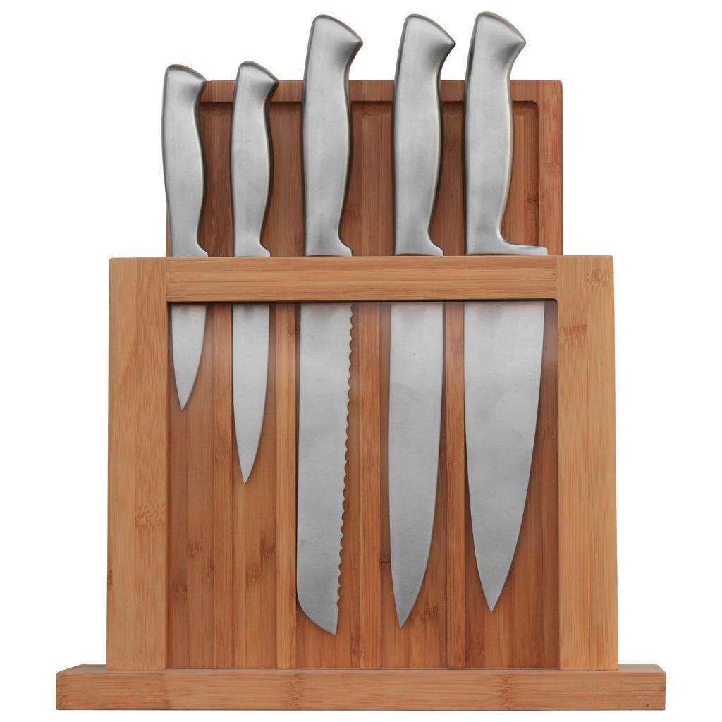 MESSERBLOCK Edelstahl 7-teilig