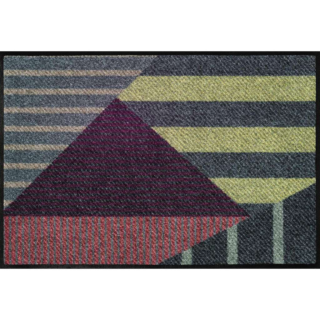 FUßMATTE 50/75 cm Graphik Multicolor