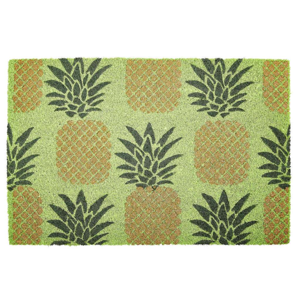 FUßMATTE 40/60 cm Schriftzug Multicolor