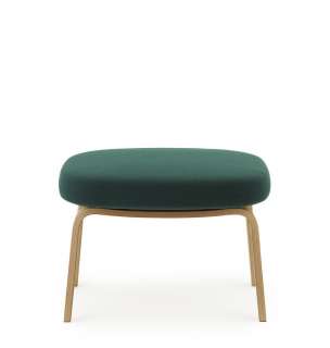 Normann Copenhagen - Era Hocker mit Holzgestell - Stoff Fame 68143 - Eiche - indoor