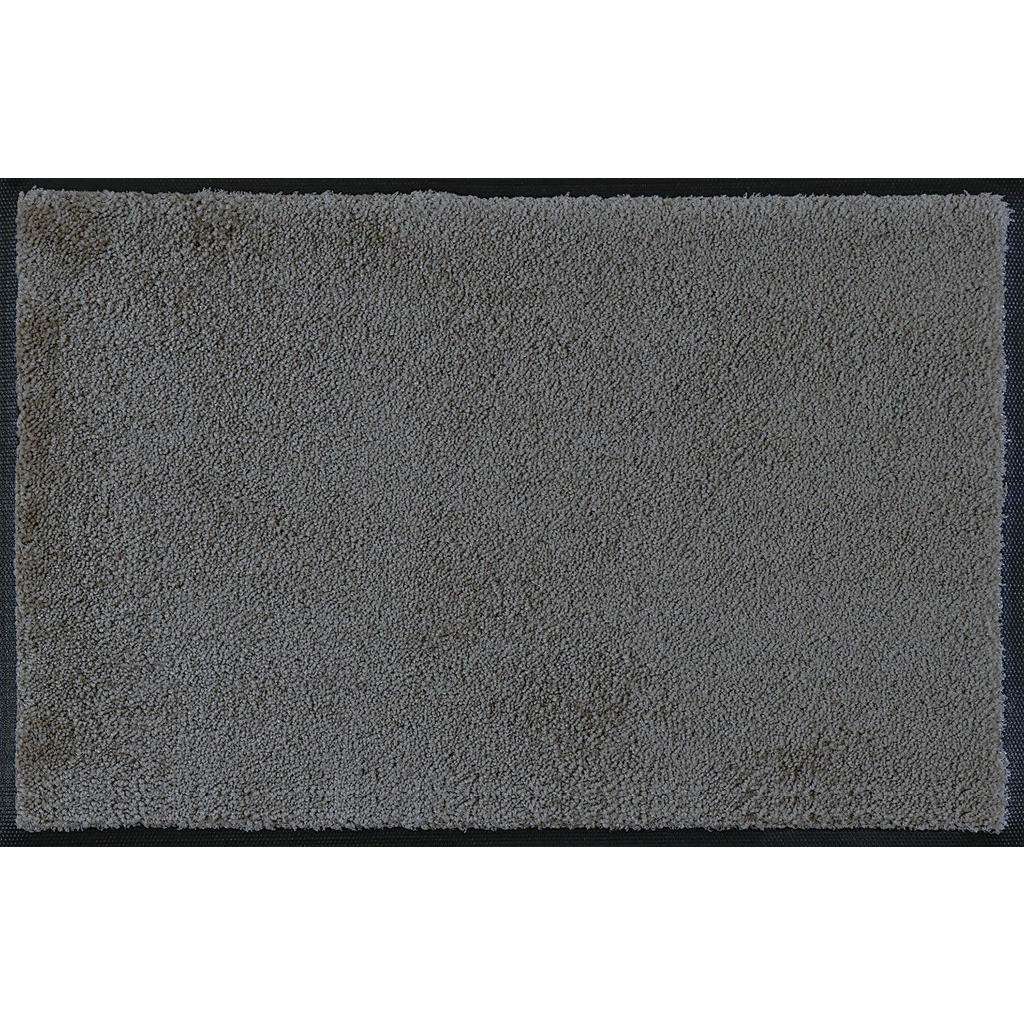 FUßMATTE 75/190 cm Uni Dunkelgrau