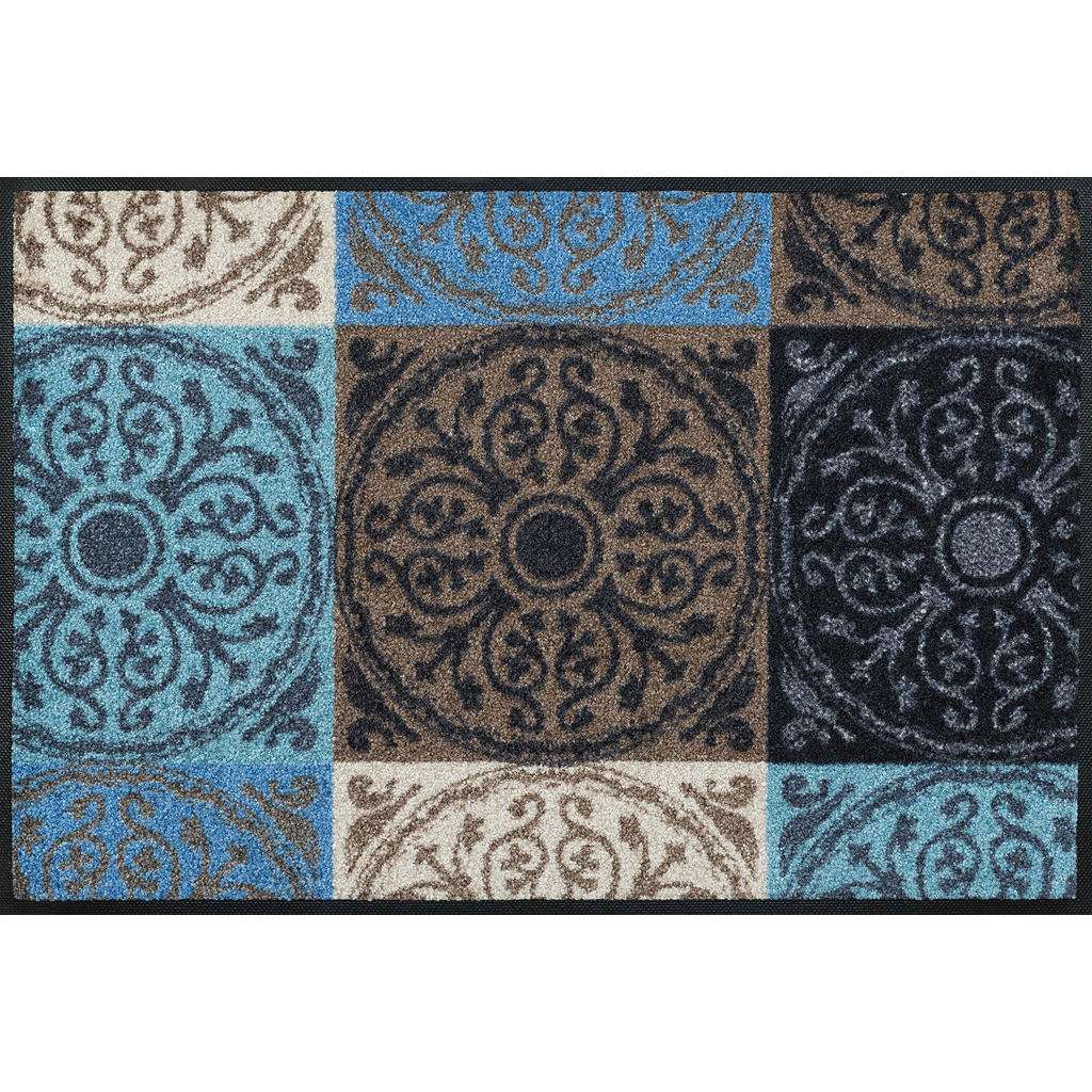 FUßMATTE 50/75 cm Graphik Multicolor