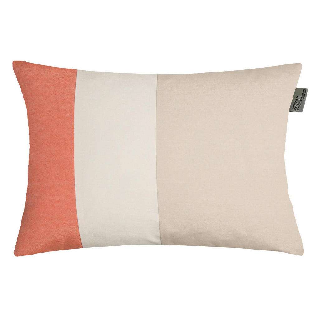 KISSENHÜLLE Creme, Orange, Beige 38/58 cm