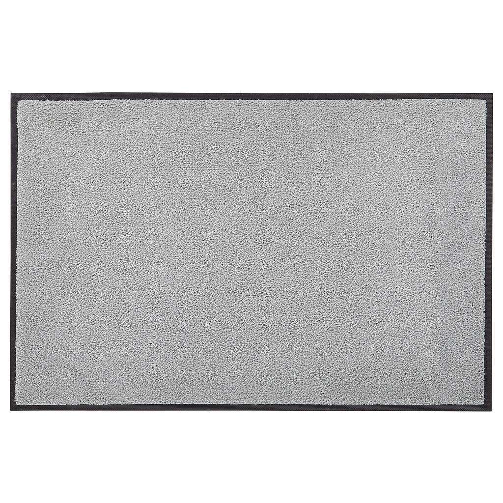 FUßMATTE 50/75 cm Uni Grau