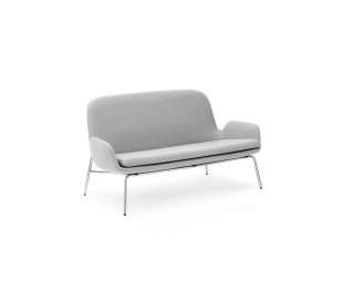 Normann Copenhagen - Era Sofa mit Stahlgestell - Stoff Fame Hybrid 1101 - Chrom - indoor