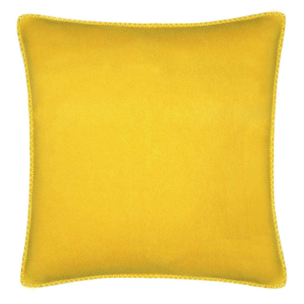 KISSENHÜLLE Currygelb 50/50 cm