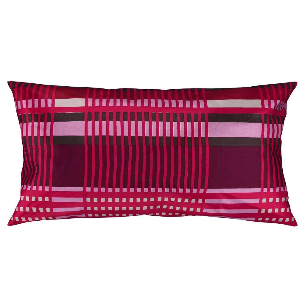 Kissenhülle 2er Pack Lila, Aubergine 40/80 cm