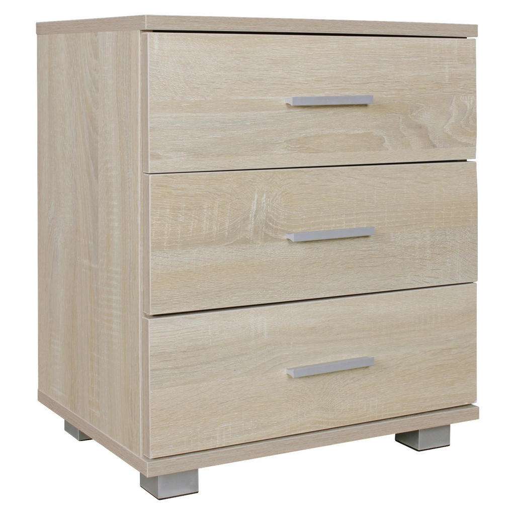 NACHTKÄSTCHEN Eichefarben 45/54/34 cm