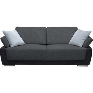 SCHLAFSOFA Anthrazit, Hellblau, Dunkelgrau