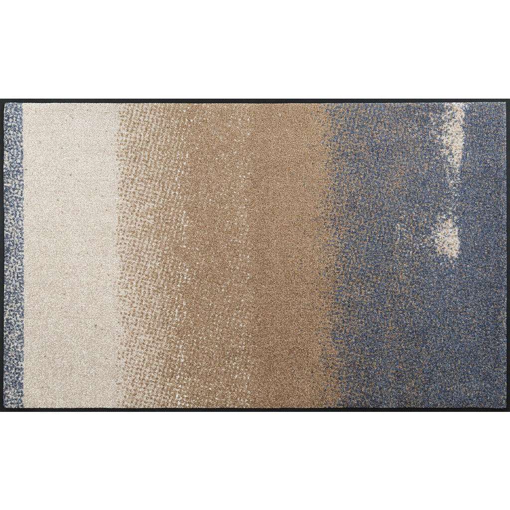 FUßMATTE 75/120 cm Graphik Beige