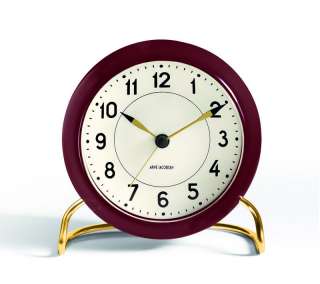 Rosendahl - AJ Table Clock Station - rot - indoor