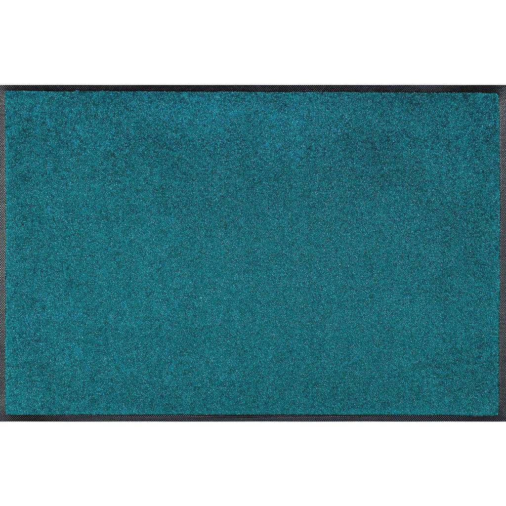 FUßMATTE 50/75 cm Uni Türkis