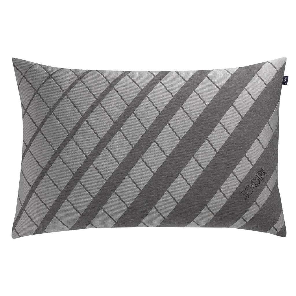 KISSENHÜLLE Grau, Dunkelgrau 40/60 cm