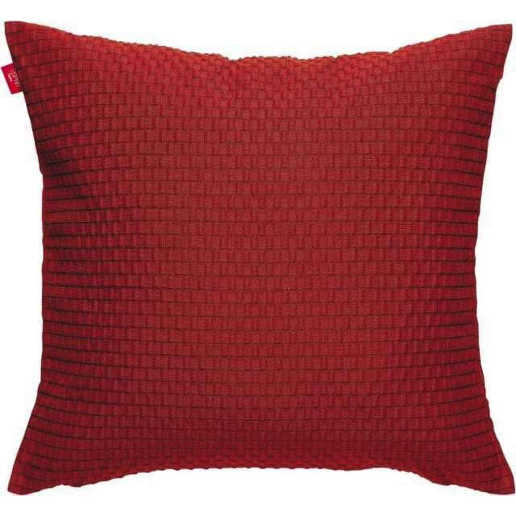 KISSENHÜLLE Rot 45/45 cm