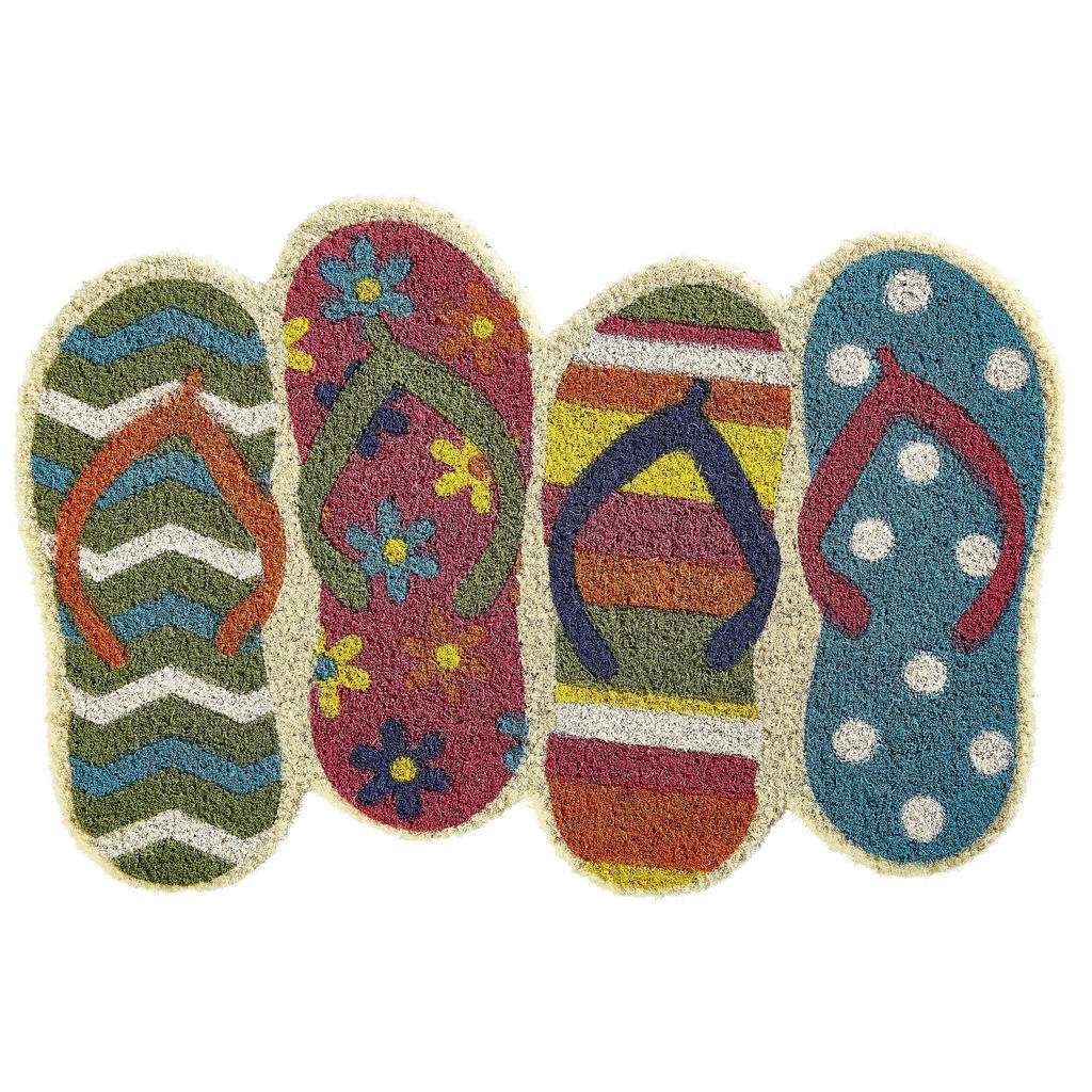 FUßMATTE 40/60 cm Multicolor