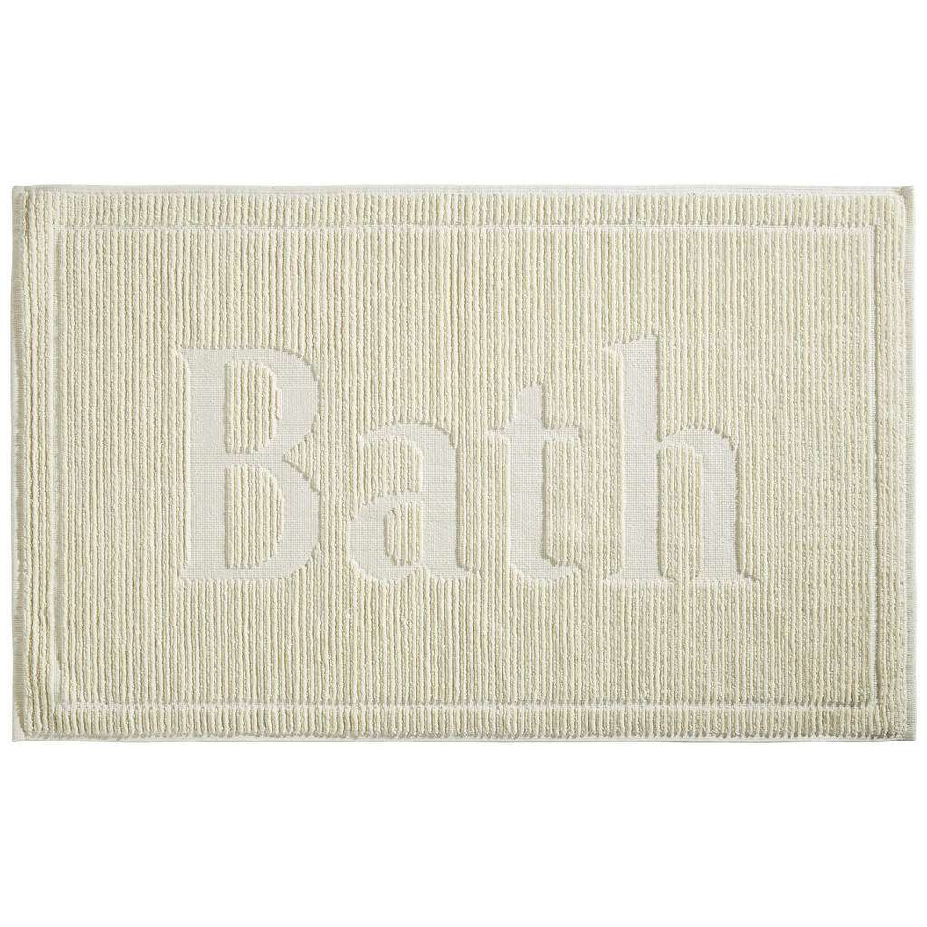 BADEMATTE Naturfarben 50/80 cm