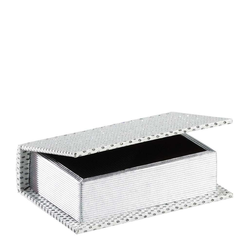 BÜCHERBOX Holz, Kunststoff Weiß