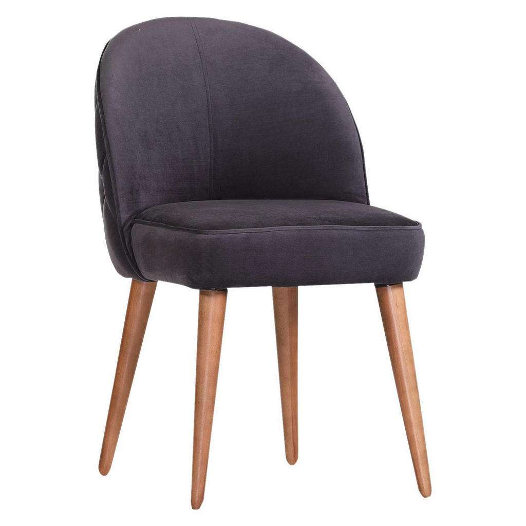 STUHL Flachgewebe Dunkelgrau