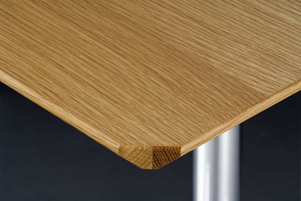 USM Haller - Haller Tisch Kitos E2 180 x 90 cm - höhenverstellbar - Eiche furniert natur geölt - indoor