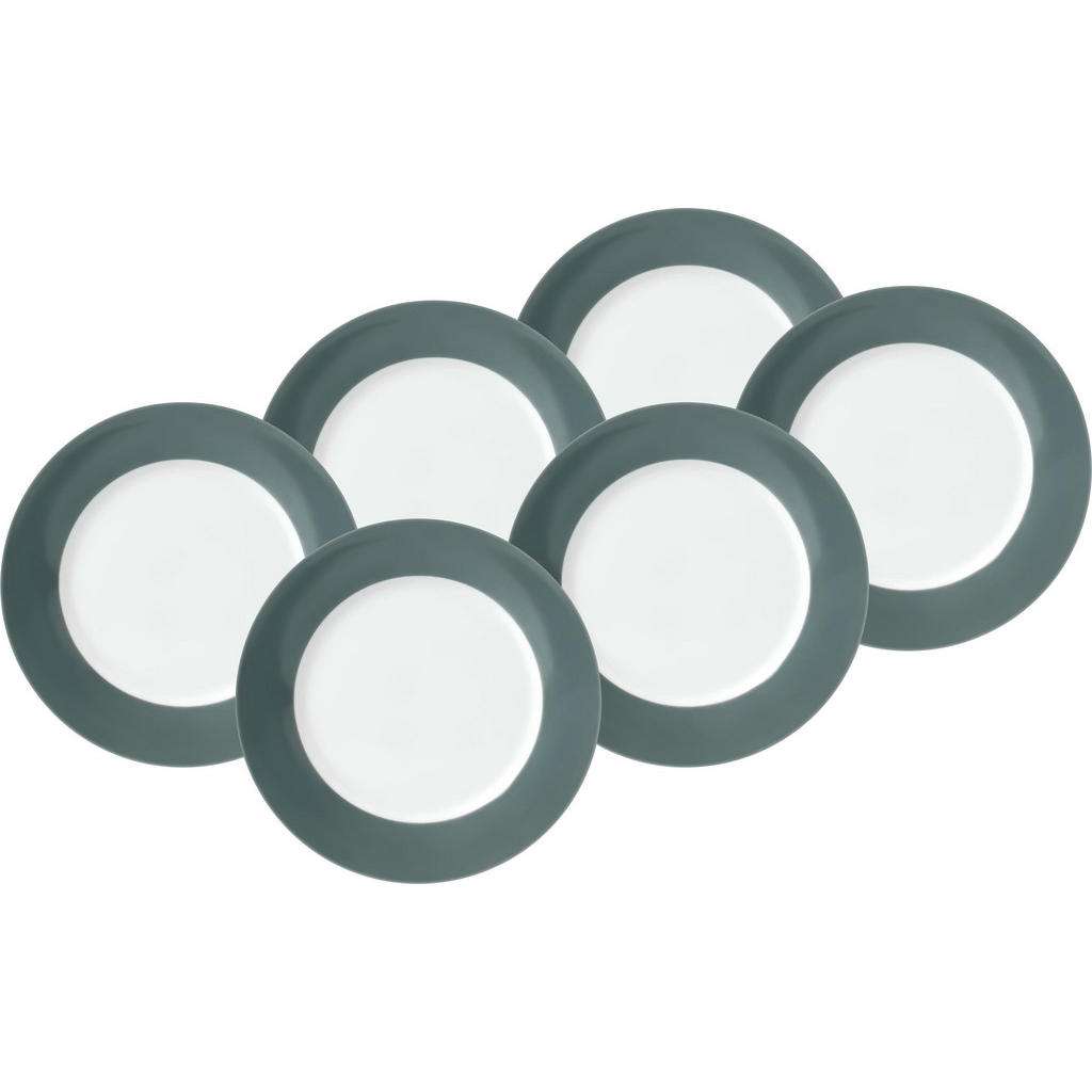 SPEISETELLERSET Porzellan 6-teilig