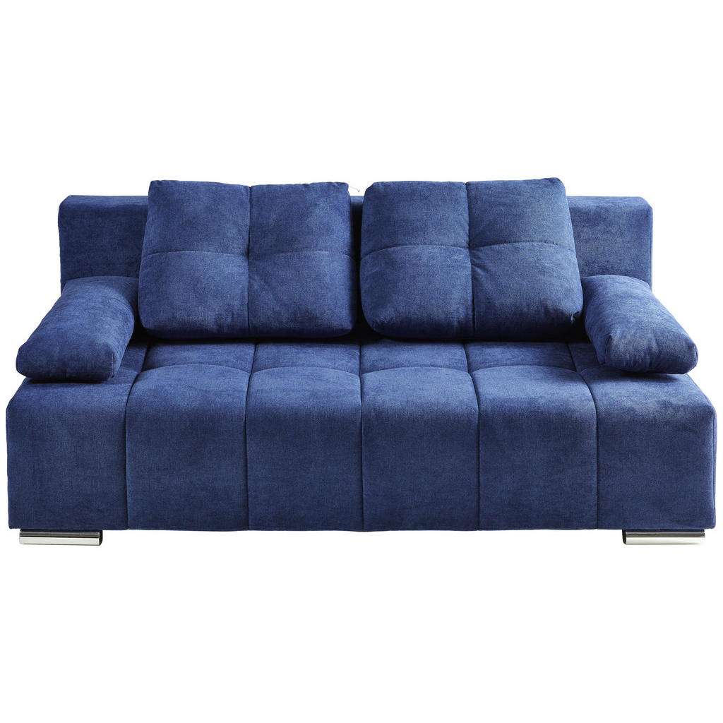 SCHLAFSOFA Webstoff Blau
