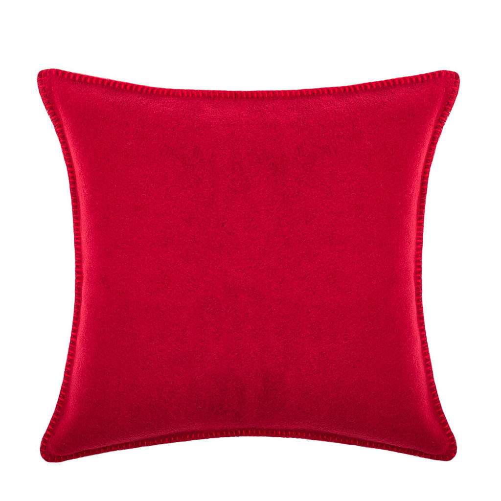 KISSENHÜLLE Rot 50/50 cm