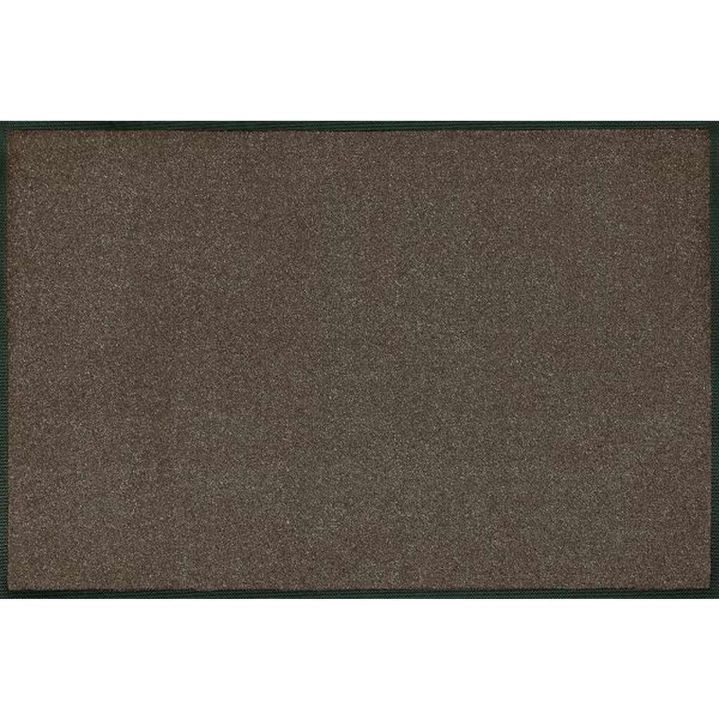 FUßMATTE 75/190 cm Uni Braun