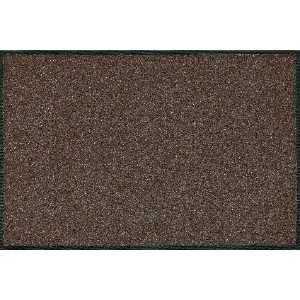 FUßMATTE 75/120 cm Uni Braun