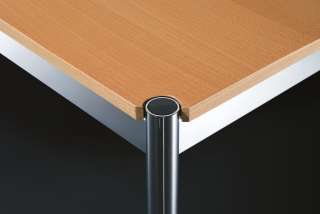 USM Haller - Haller Tisch 200 x 75 cm - Buche furniert, natur lackiert - indoor