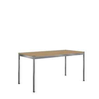 USM Haller - Haller Tisch 200 x 75 cm - Eiche furniert, natur lackiert - indoor