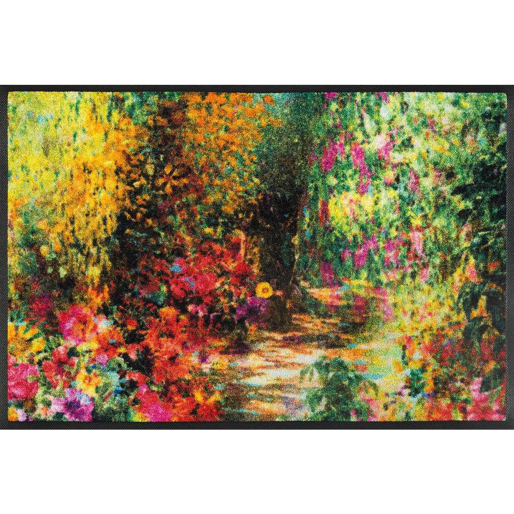 FUßMATTE 50/75 cm Floral Multicolor