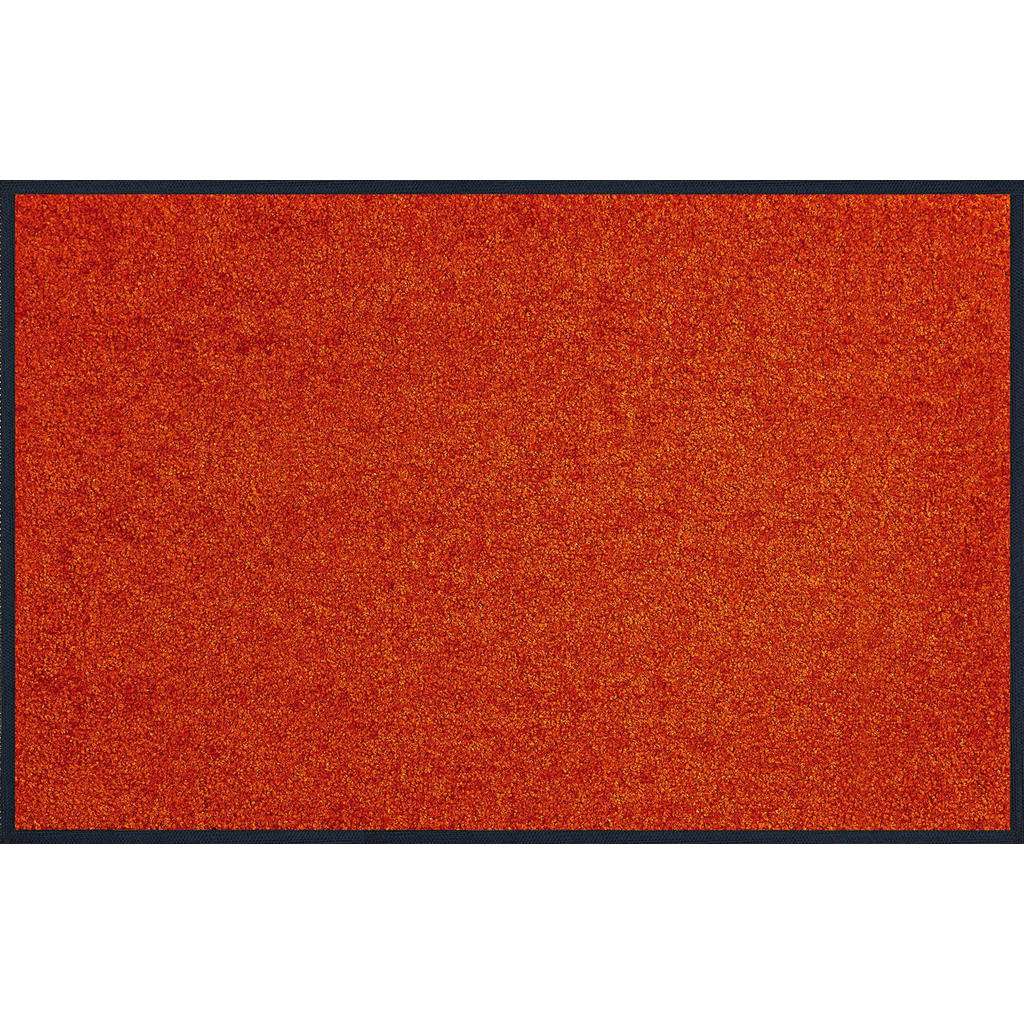 FUßMATTE 120/180 cm Uni Orange