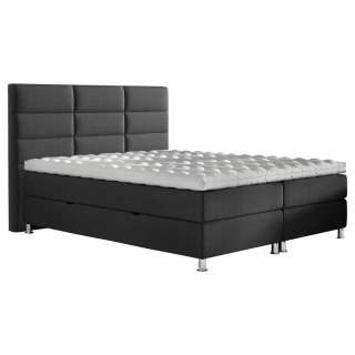 BOXBETT Mikrofaser 140/200 cm INKL. Matratze, Bettkasten, Topper