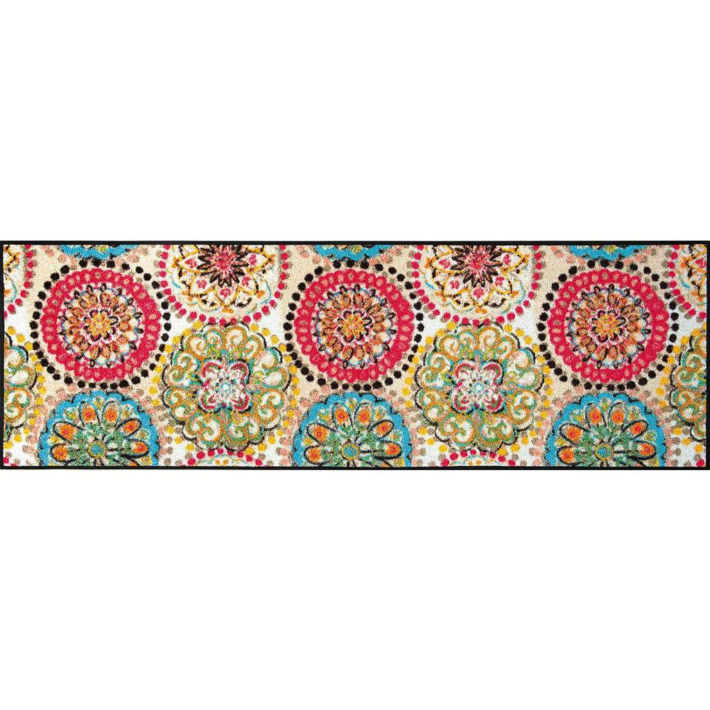 FUßMATTE 60/180 cm Graphik Multicolor