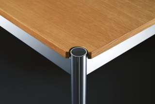 USM Haller - Haller Tisch 150 x 75 cm - Eiche furniert, natur lackiert - indoor