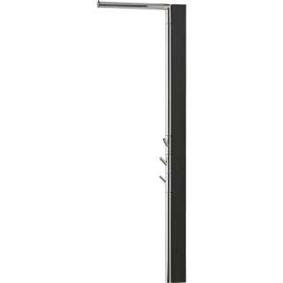 WANDGARDEROBE Buche massiv Schwarz
