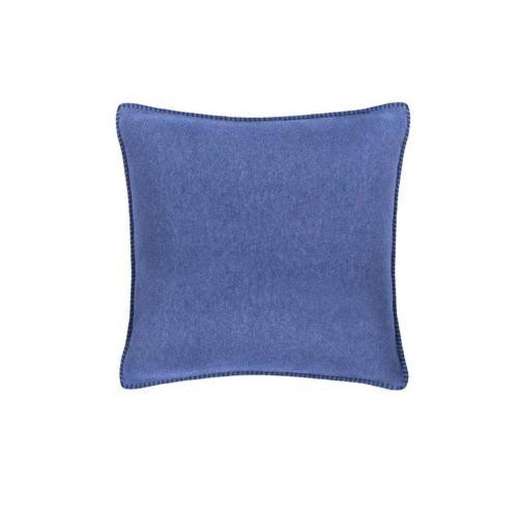 KISSENHÜLLE Blau 50/50 cm