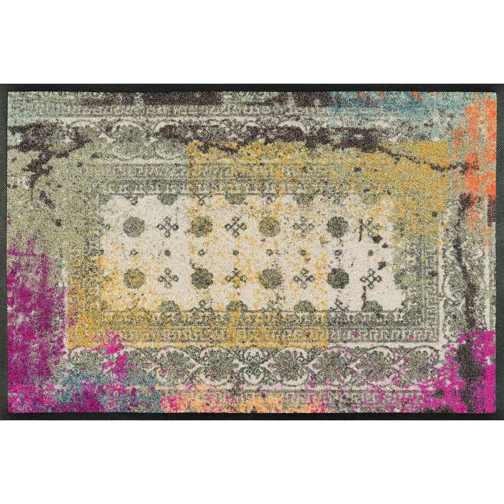 FUßMATTE 50/75 cm Graphik Multicolor