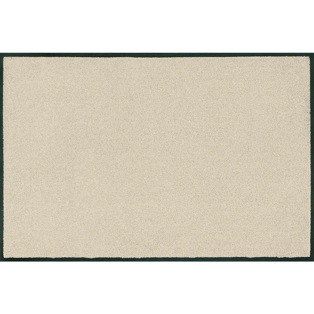 FUßMATTE 50/75 cm Uni Champagner