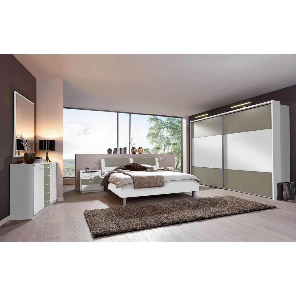 SCHLAFZIMMER Grau, Weiß