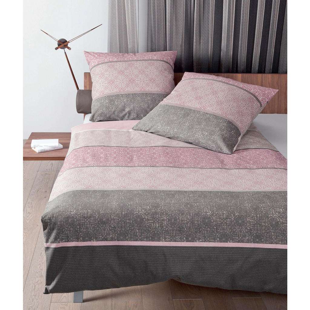 BETTWÄSCHE Makosatin Lila 135/200 cm