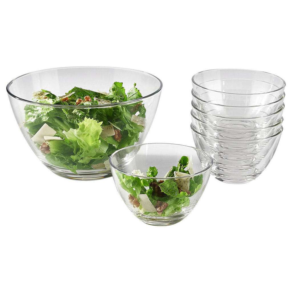 SCHÜSSELSET Glas 7-teilig