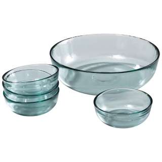 SCHÜSSELSET Glas 5-teilig