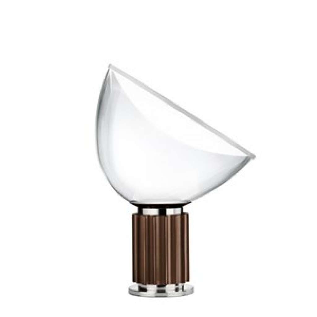 Flos - Taccia LED - S - Glas - Bronze eloxiert - indoor